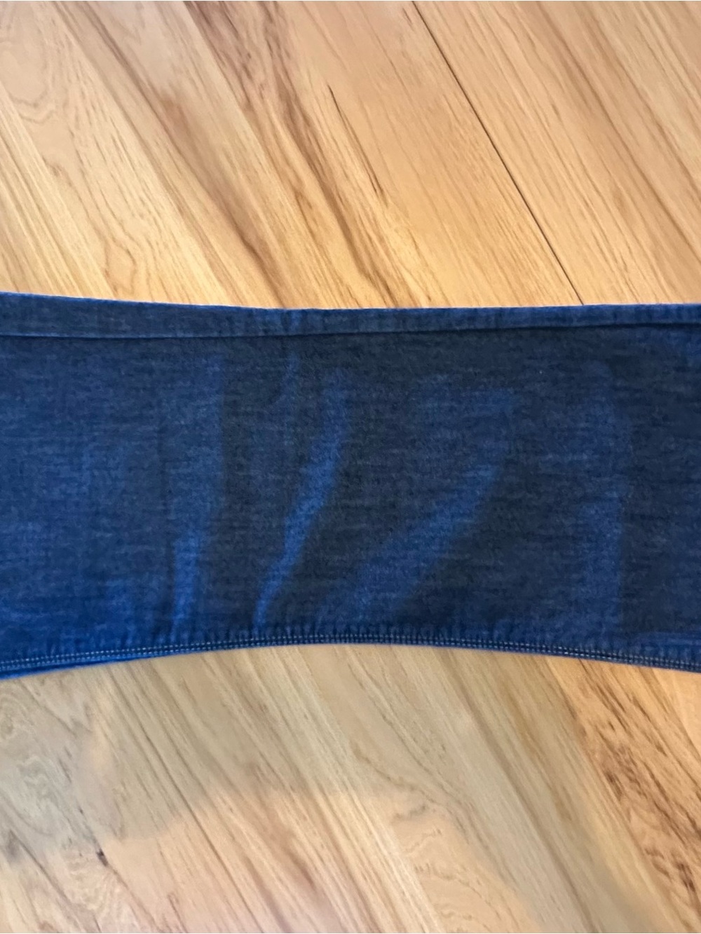 Calvin Klein Women’s Dark Blue Wide-leg Jeans - Picture 7 of 7
